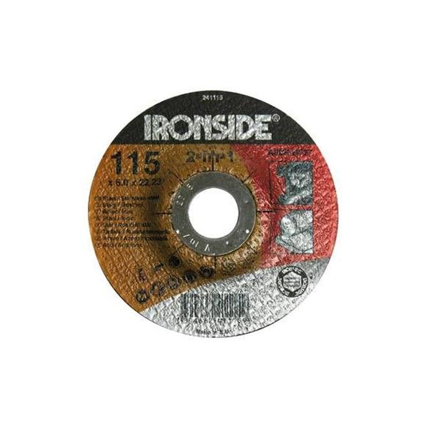 IRONSIDE DISCOS DE DESBASTE ACERO/INOX