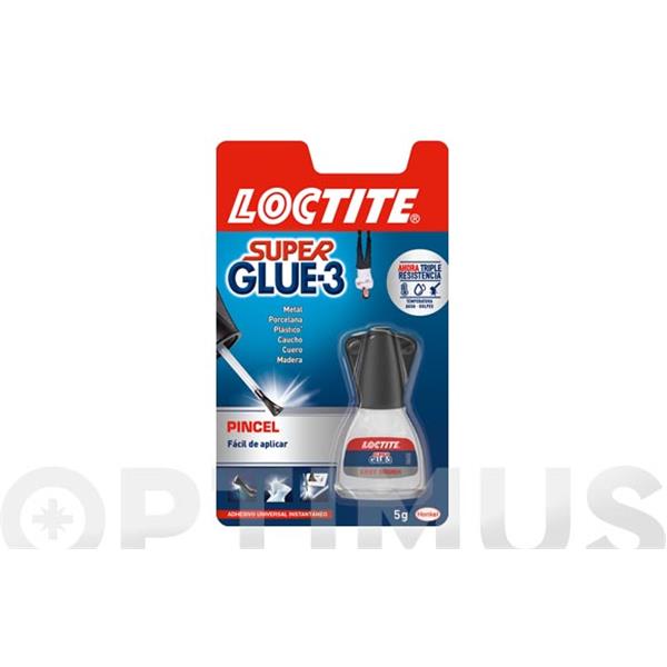 LOCTITE SUPER GLUE-3  5 GR CON PINCEL (BUN1)