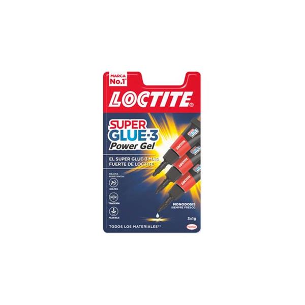 LOCTITE SUPER GLUE-3   MINI TRIO POWER FLEX