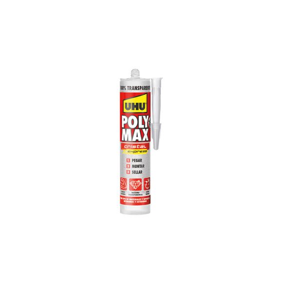 ADHESIVO MONTAJE SELLADOR POLY MAX EXPRESS 300 GR CRISTAL