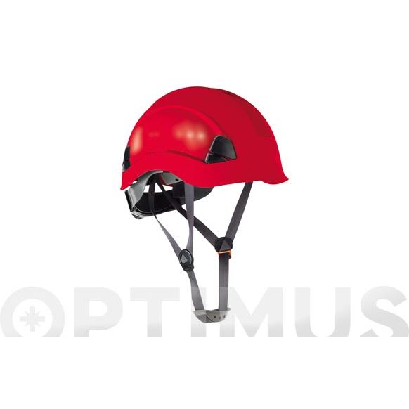 CASCO EOLO ROJO P/TRABAJOS EN ALTURA 