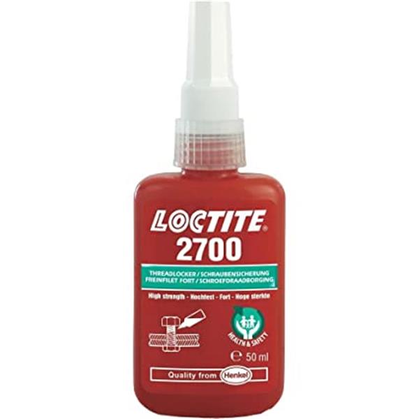 LOCTITE 2700 BOTELLA FIJADOR ALTA RESISTENCIA HEALTH&SAFETY 250 ML