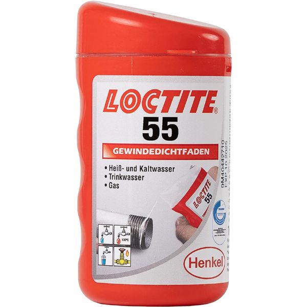 LOCTITE 55 BOTE HILO SELLADOR DE TUBERÍAS 160 M