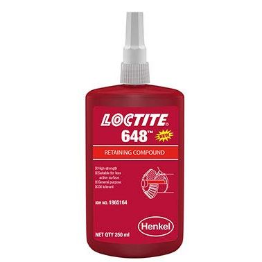 LOCTITE 648 BOTELLA RETENEDOR ALTA TEMPERATURA 250 ML