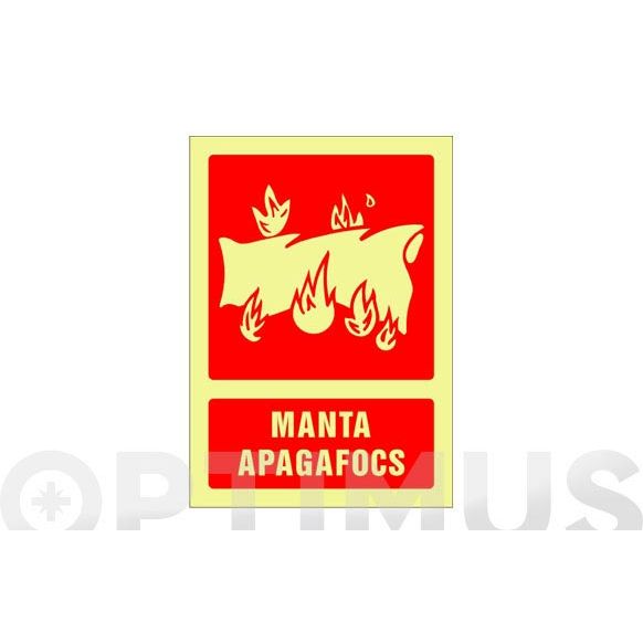 SEÑAL CONTRA INCENDIO 297X210 MM-MANTA APAGAFOCS