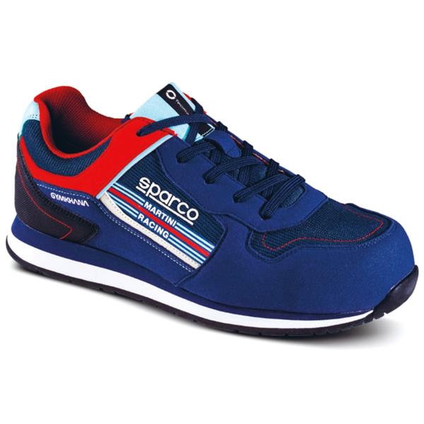 SPARCO ZAPATO GYMKHANA PIEL MARTINI AZUL S1P T 38